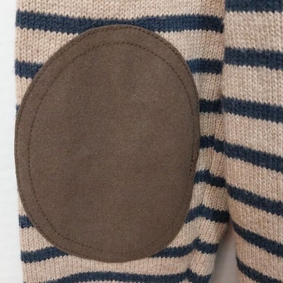 BOYS Crewcuts Tan and Black Striped Crewneck Sweater - Picture 4 of 6